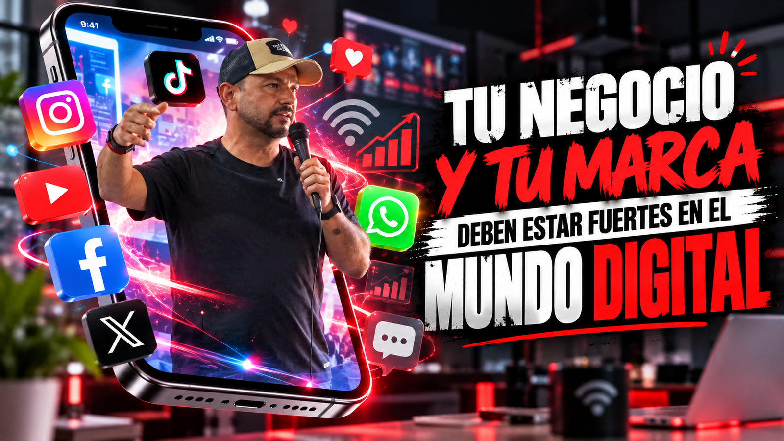 Vive del WiFi — Tu negocio y tu marca deben estar fuertes en el mundo digital